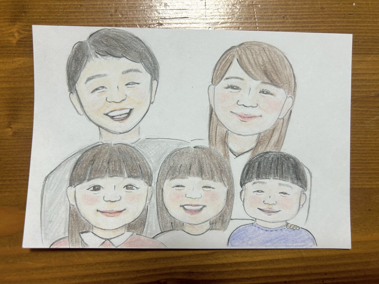 似顔絵イラスト描きます 記念日 結婚式 誕生日等、大切な日に^^ イメージ2