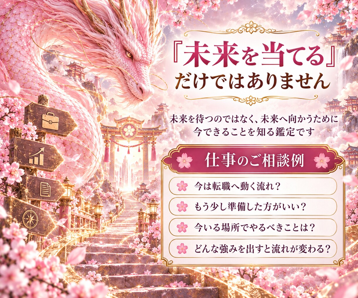龍神様から今必要なメッセージをお伝えします 七龍神流命術☆ 7龍×7テーマで運気・ご縁・転機を鑑定します イメージ8