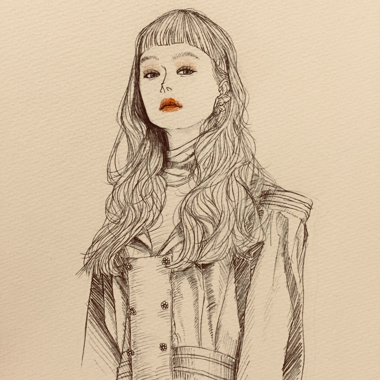 似顔絵イラスト作成！お洒落な雰囲気に仕上げます あなたのお写真を、似顔絵イラストに！ イメージ4