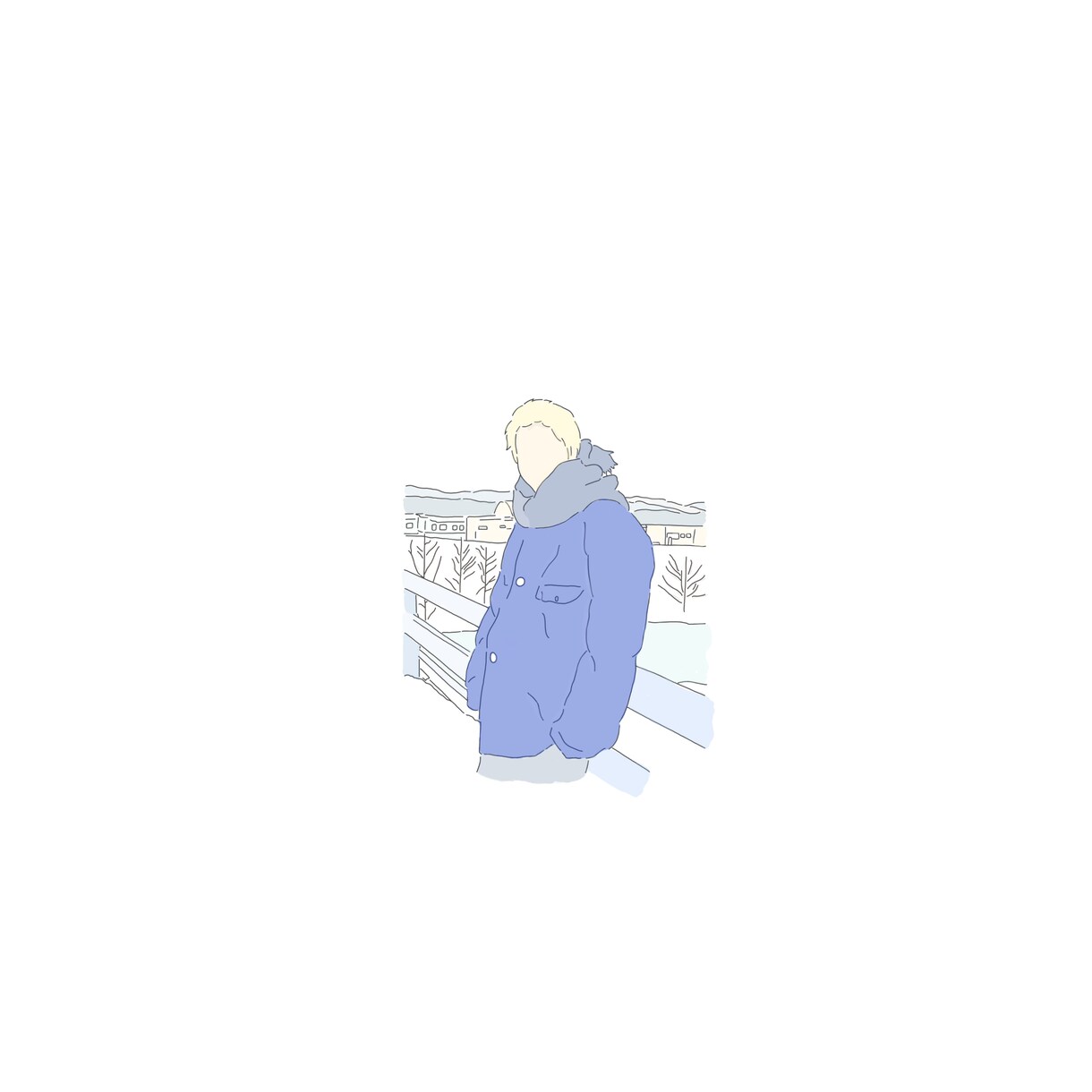 線画であなたの思い出を絵にします 大切な人との思い出を線画で描きます イメージ1