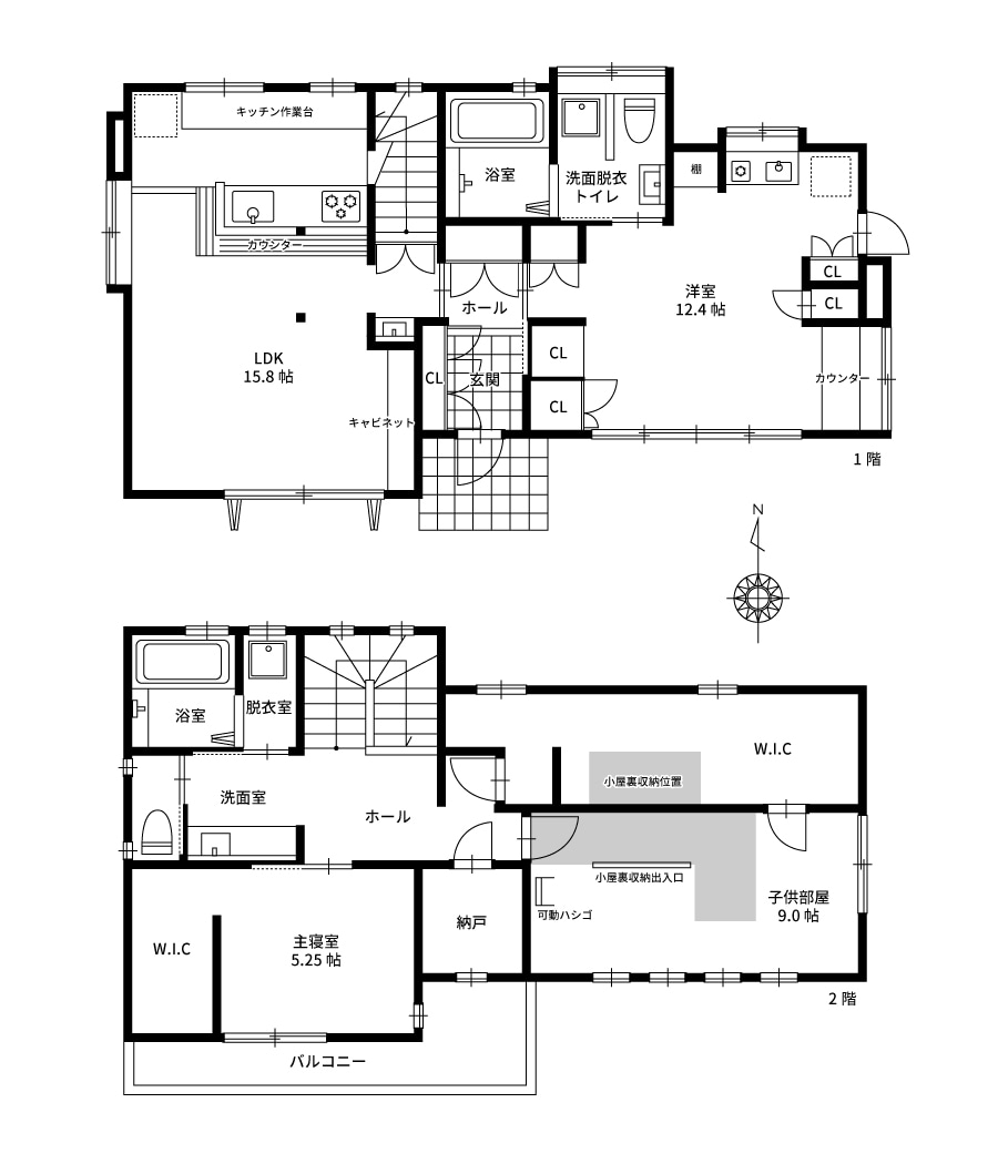 手描きやCADの間取り図をイラレでトレースします チラシやネット掲載用に。住宅・不動産会社で広告制作経験あり イメージ6
