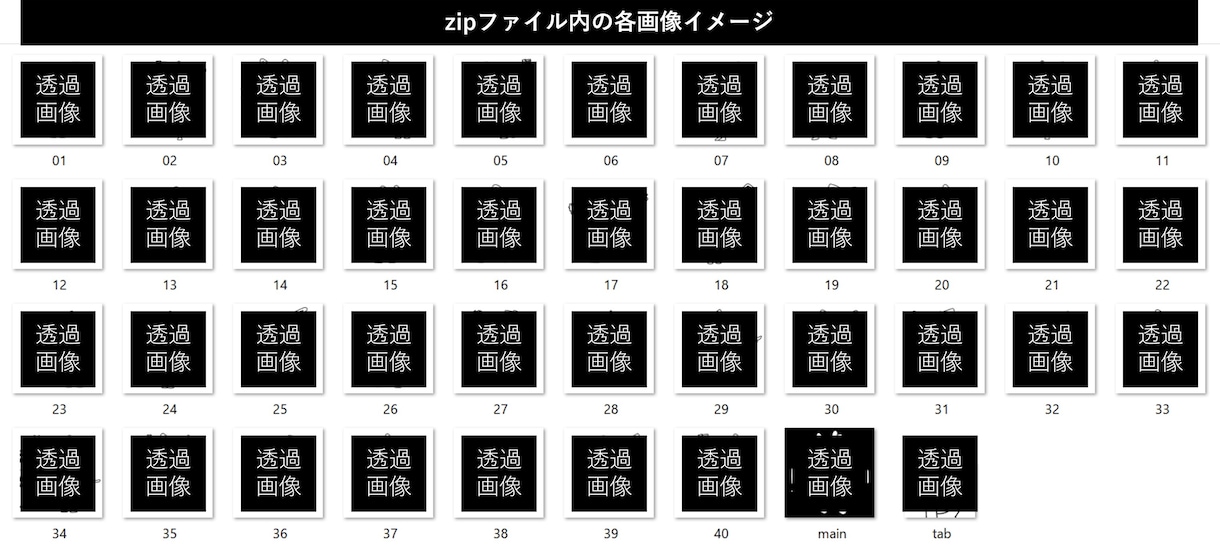 量産向★LINEスタンプの画像作成を代行します 元画像は同じで複数の名前パターンでスタンプ用画像を量産します イメージ2