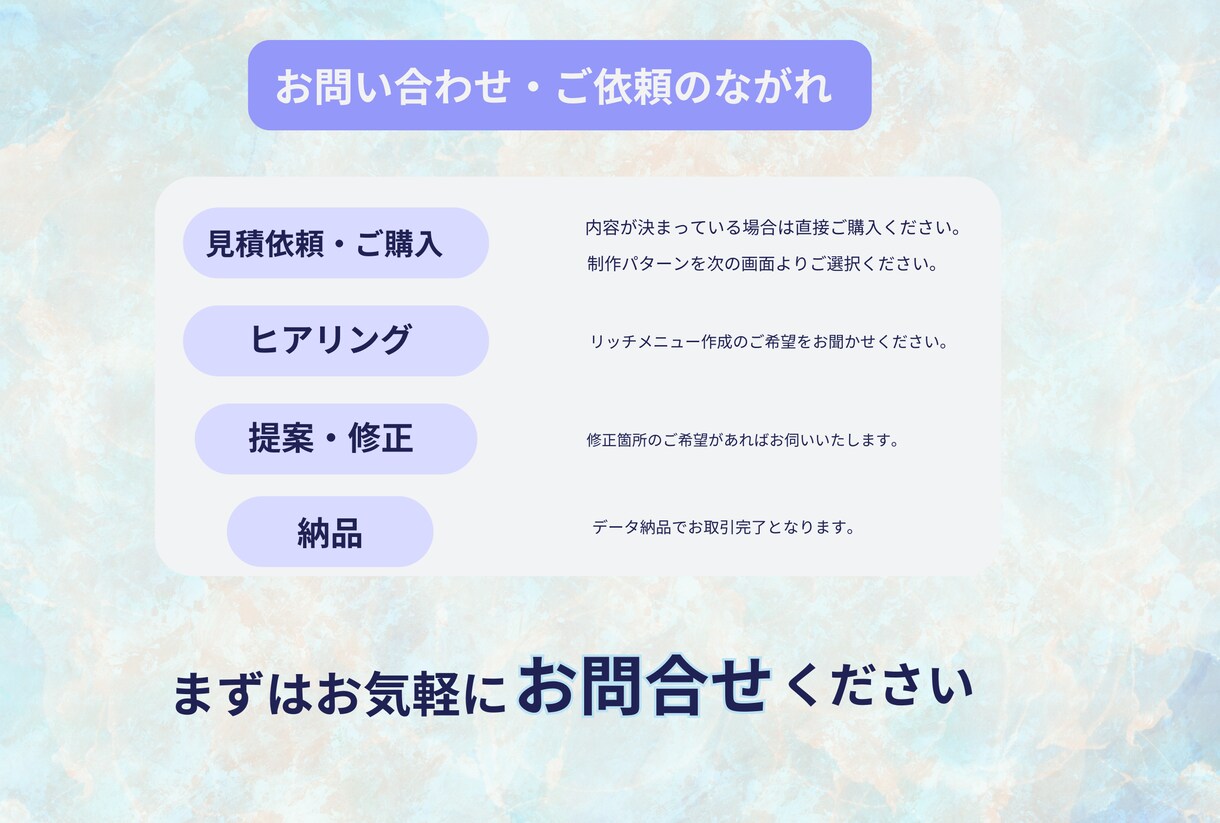 思わずタップ！ＬＩＮＥリッチメニュー作成いたします Canvaデザインで集客UP↑を目指しましょう イメージ2
