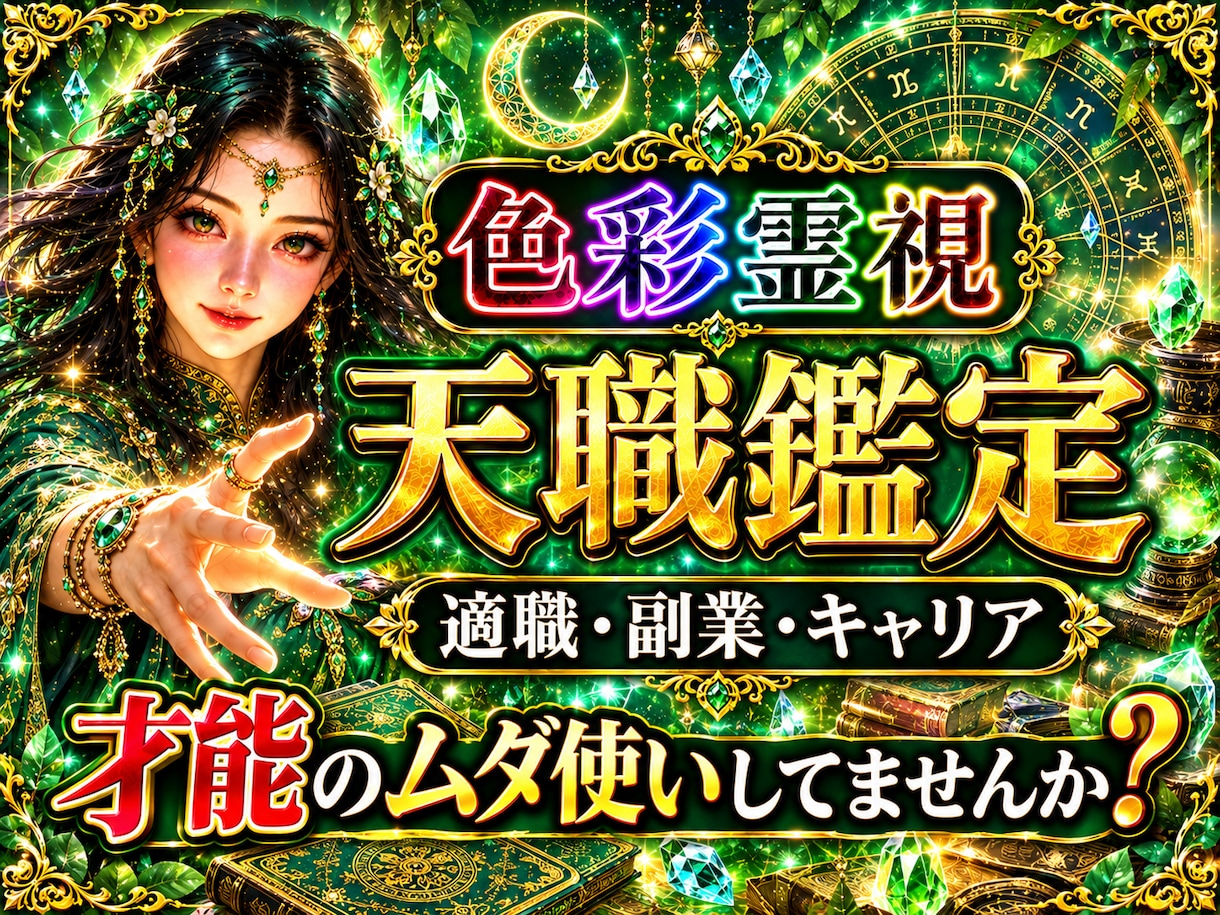 天職鑑定│あなたの才能と進むべき道を開きます あなたの才能・向いている仕事・収入へつながる流れを鑑定します イメージ1