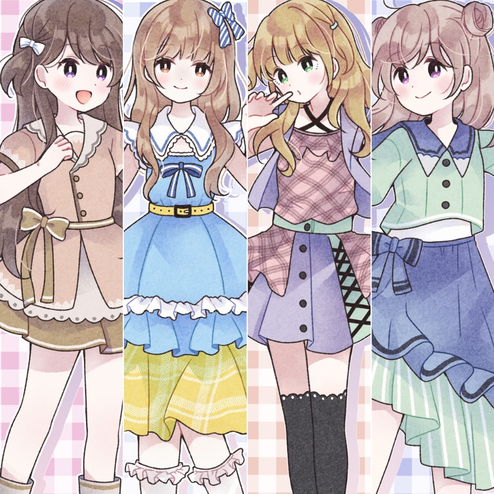 SNS・配信映えふんわり可愛いアイコンお描きします あなたの理想を形に！SNS用アイコンイラスト制作します イメージ2