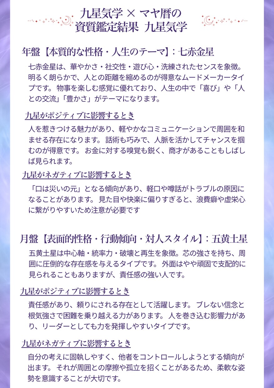 相手の本音は？九星×タロットで復縁の可能性を視ます 九星で本質を分析し、カードで現状と未来の展開を読み解きます イメージ5