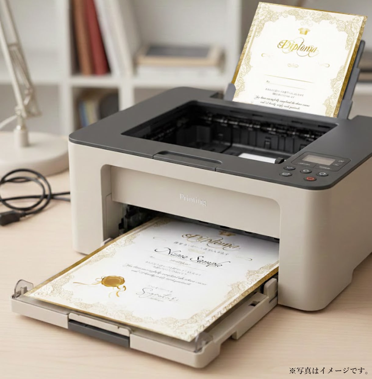 ディプロマデザイン紙 A4サイズ 20枚納品します 講座名・修了生名・日付等を入力するエクセルデータお渡しします イメージ10