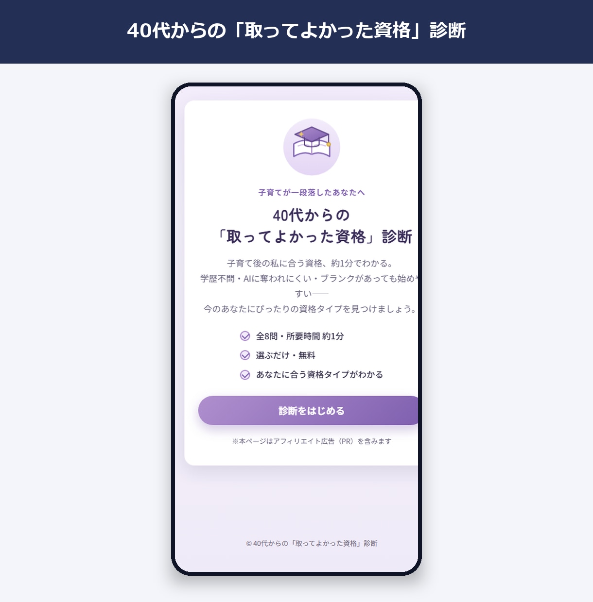 アフィリエイト用の診断ツールを即納します 13ジャンル完成済み・リンクを入れるだけで公開OK イメージ6