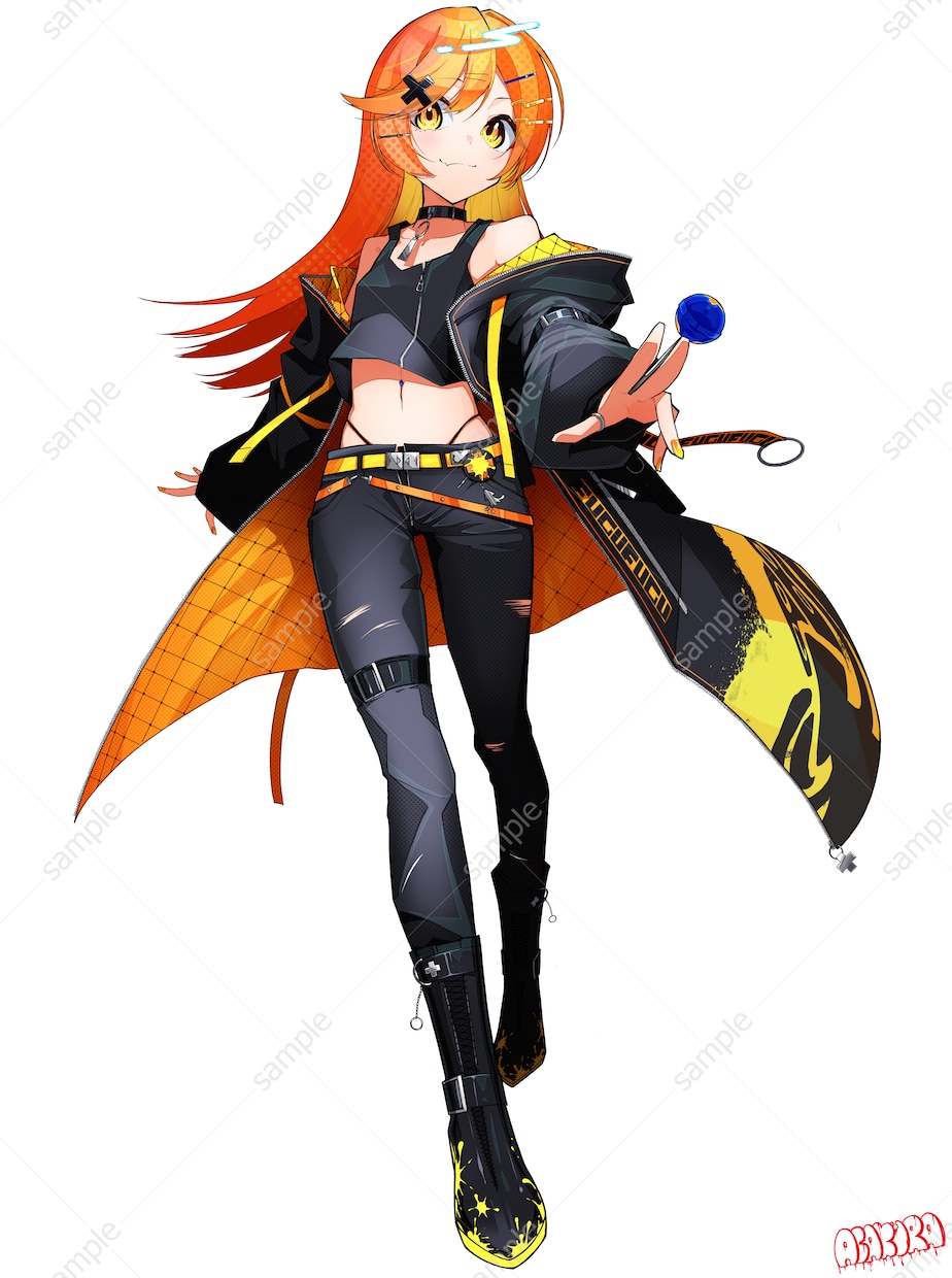 Live2D用パーツ分け対応！キャラ立ち絵描きます 自分だけのキャラが欲しい方...お力になりますよ！ イメージ6