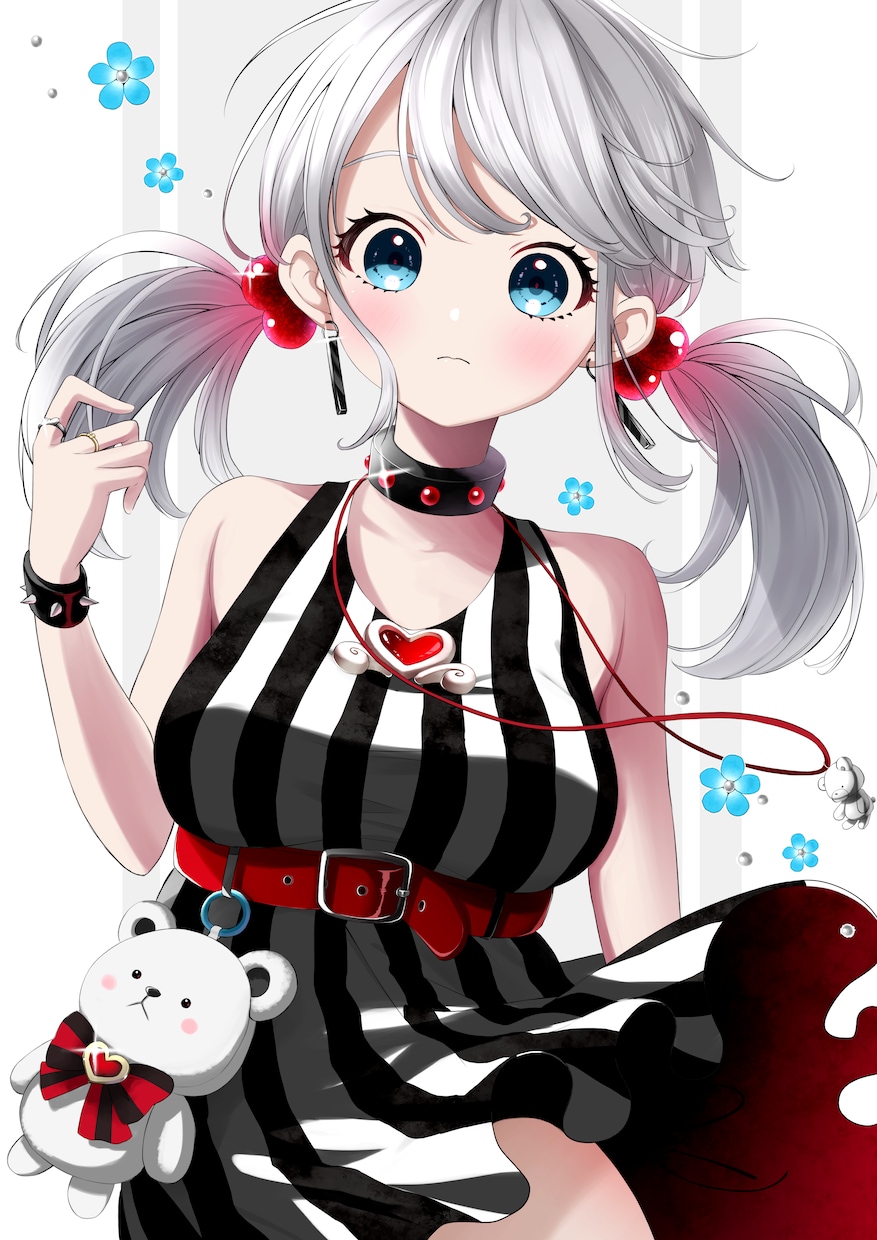 かわいい女の子のイラスト描きます 歌ってみたなどの動画サムネイル·アイコンなどをお描き致します イメージ1