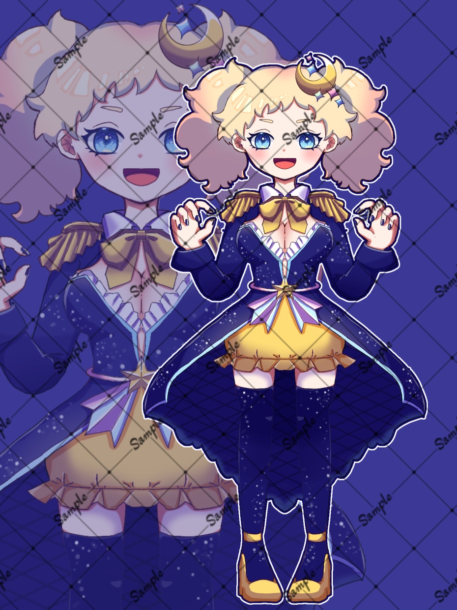 TRPGやIRIAMにオススメ！立ち絵描きます 様々な用途で使える可愛い立ち絵を、あなたのご希望に合わせて！ イメージ1