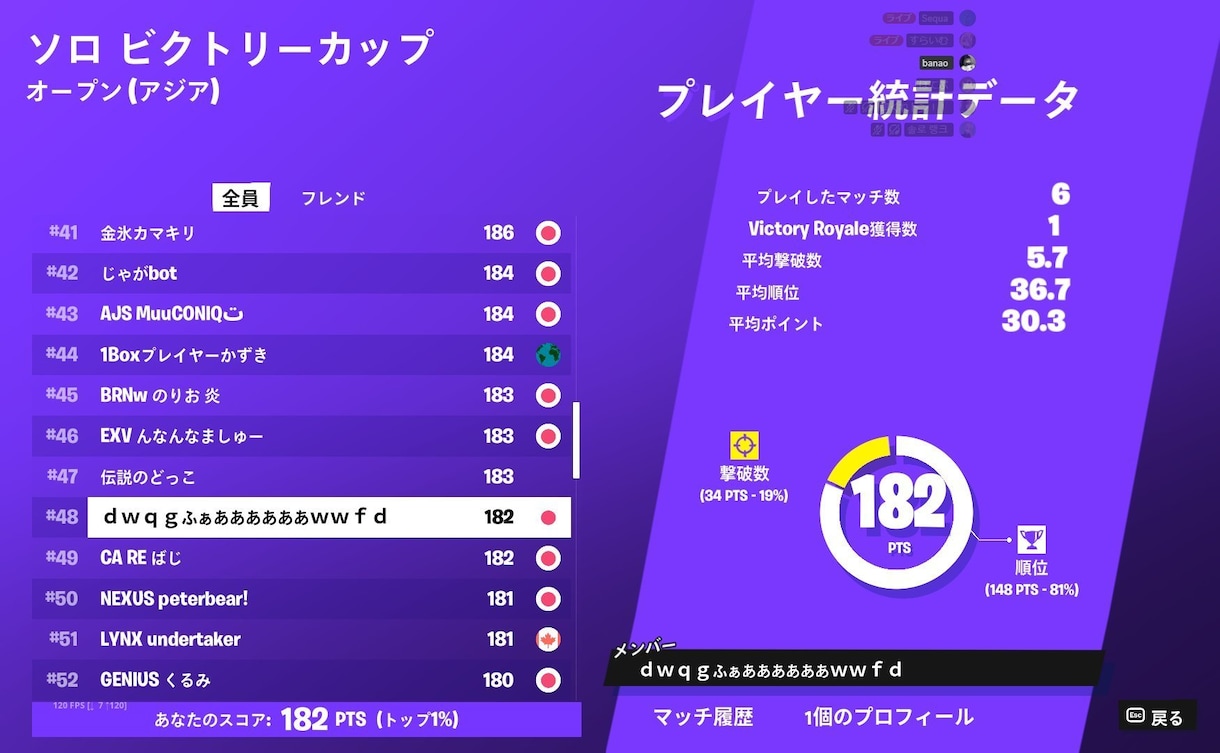 フォートナイトの初中級者向けコーチングを行います 元アジア1位がコーチング！勝つためのの知識が増えます。 イメージ7