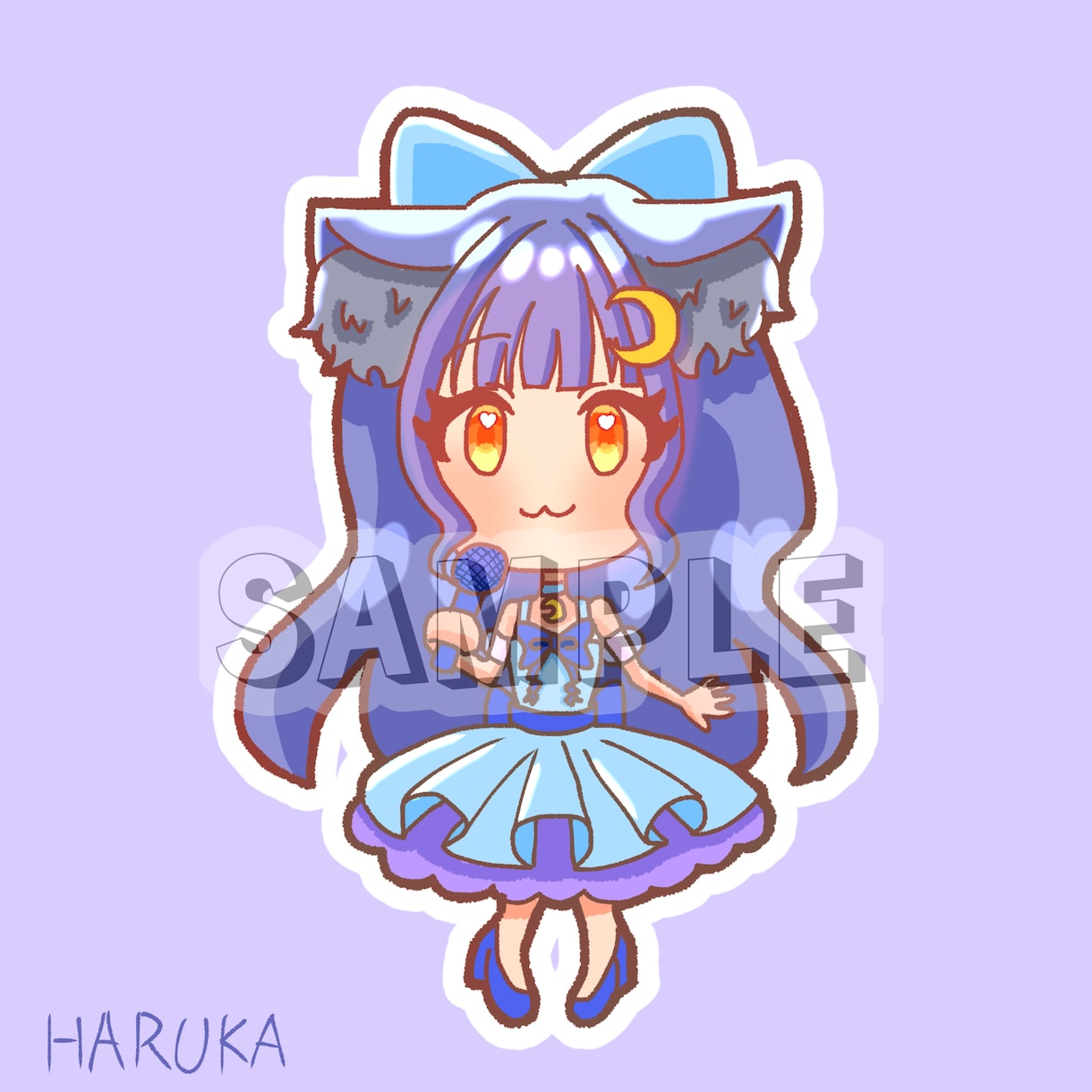SDイラストSNSアイコン描きます かわいいデフォルメイラストです！ イメージ1