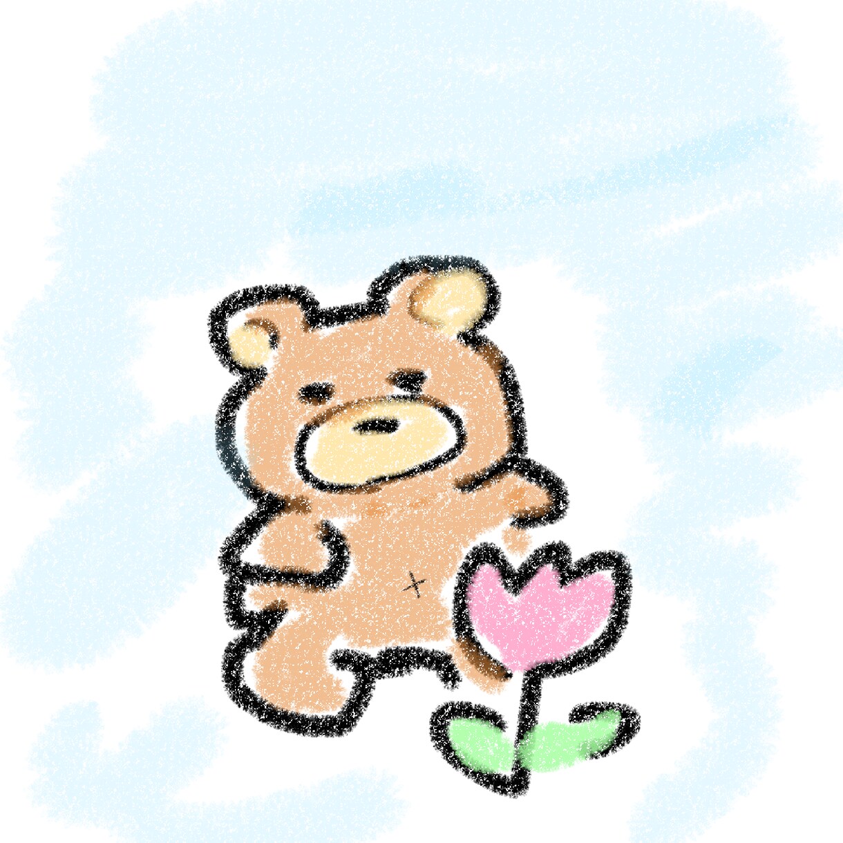 ゆるくて可愛いイラスト描きます 動物や食べ物などゆるくて可愛いイラストが得意です！ イメージ2