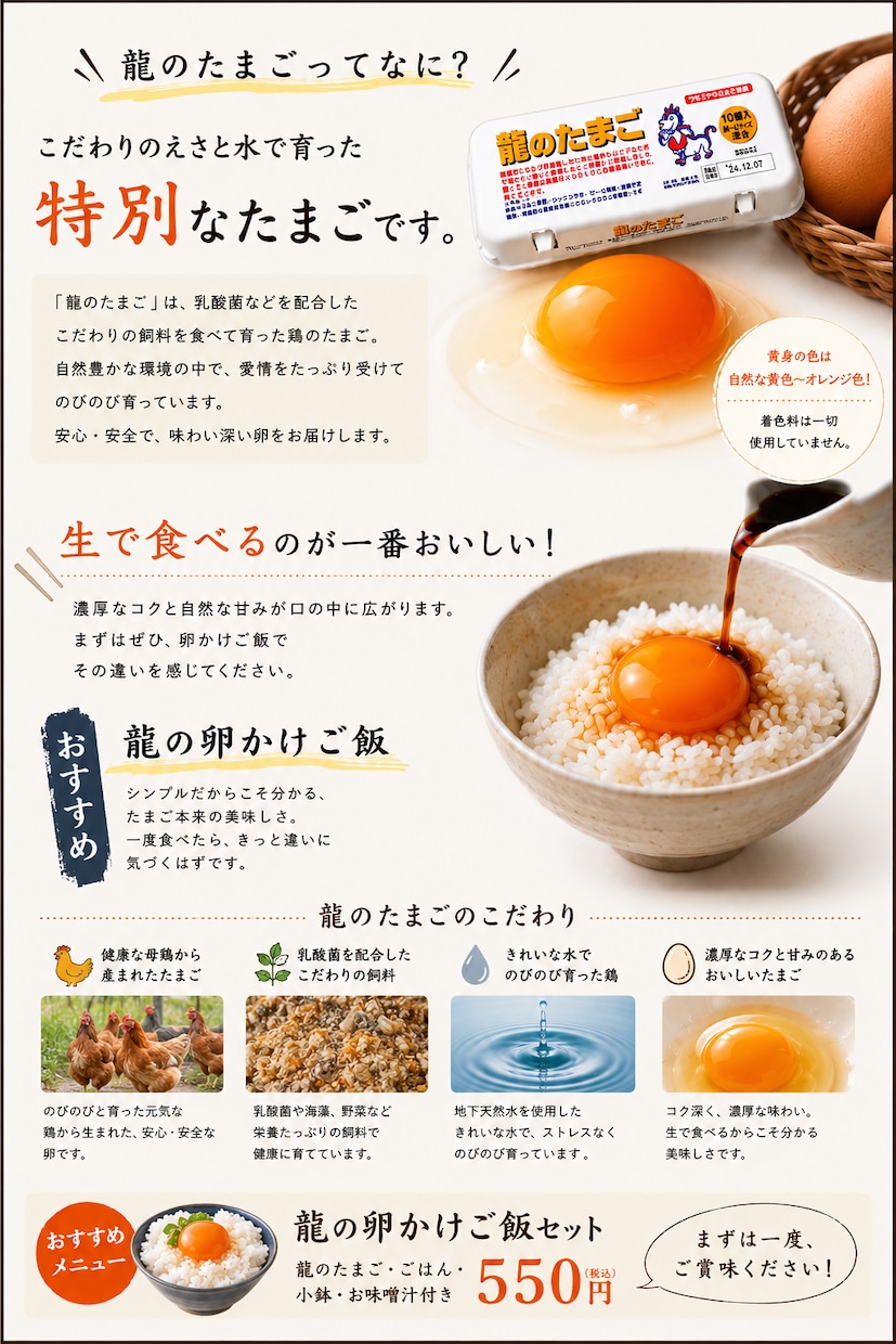 飲食店◎Canvaでメニュー・POPデザインします お店の雰囲気に合った、見やすく伝わるデザインをご提案します✨ イメージ6