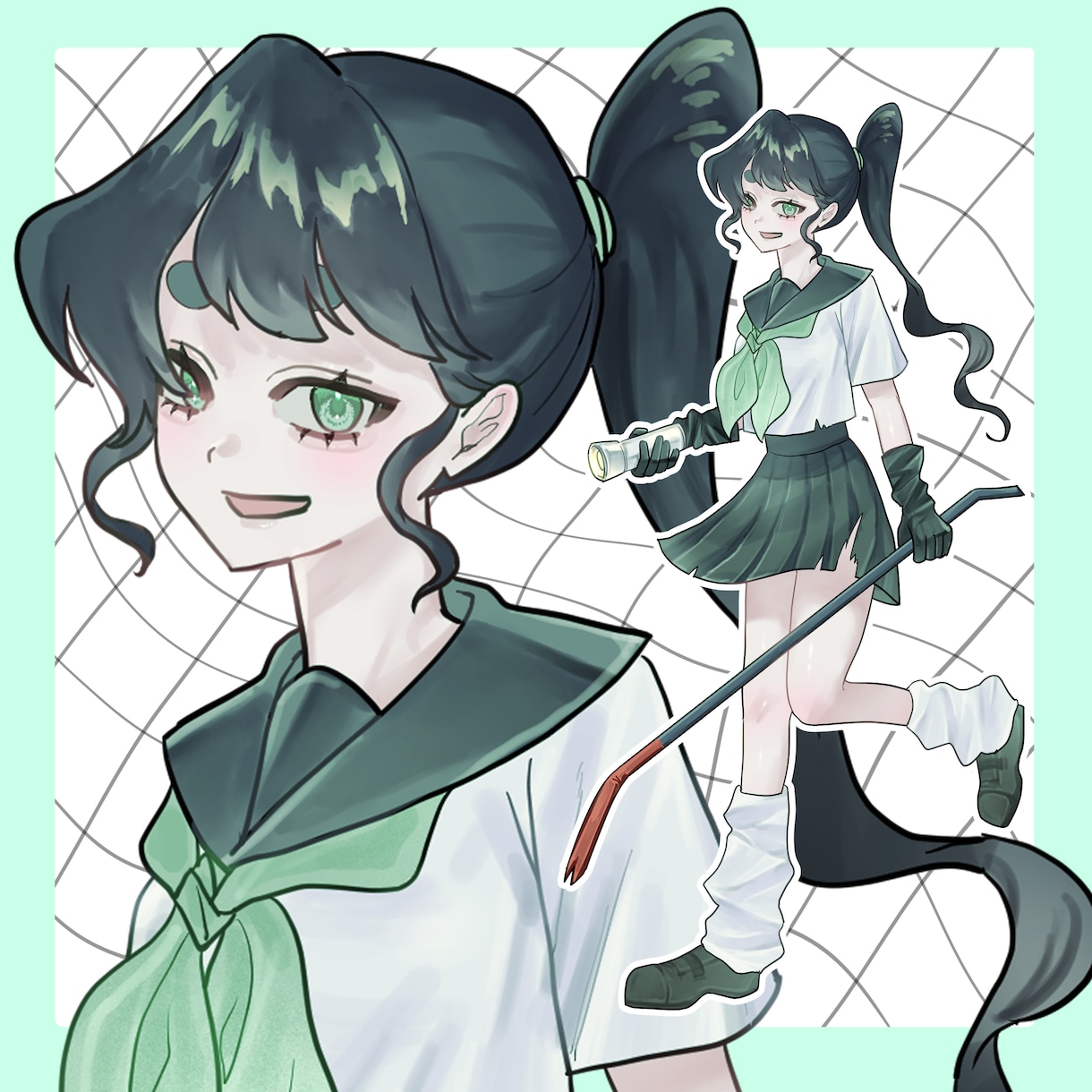 TRPG・配信用の立ち絵イラストを制作いたします 商用利用無料！丁寧なヒアリングで理想を形に イメージ1