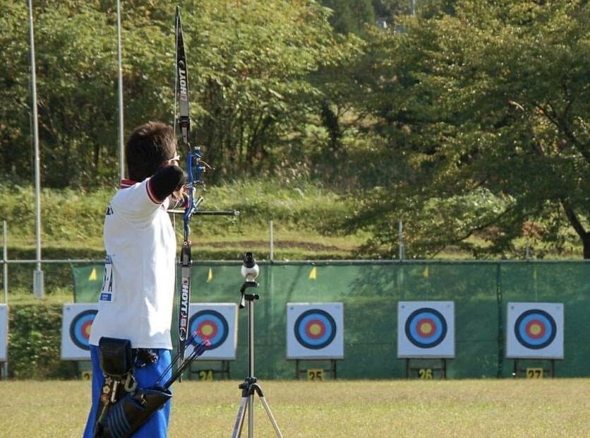 アーチェリーの指導を行います 選手に合った指導方法を考え実施していきます。 イメージ1