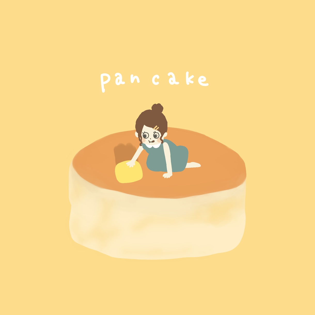 食べ物と女の子描きます 小さな女の子のアイコンはいかがでしょうか？？ イメージ6