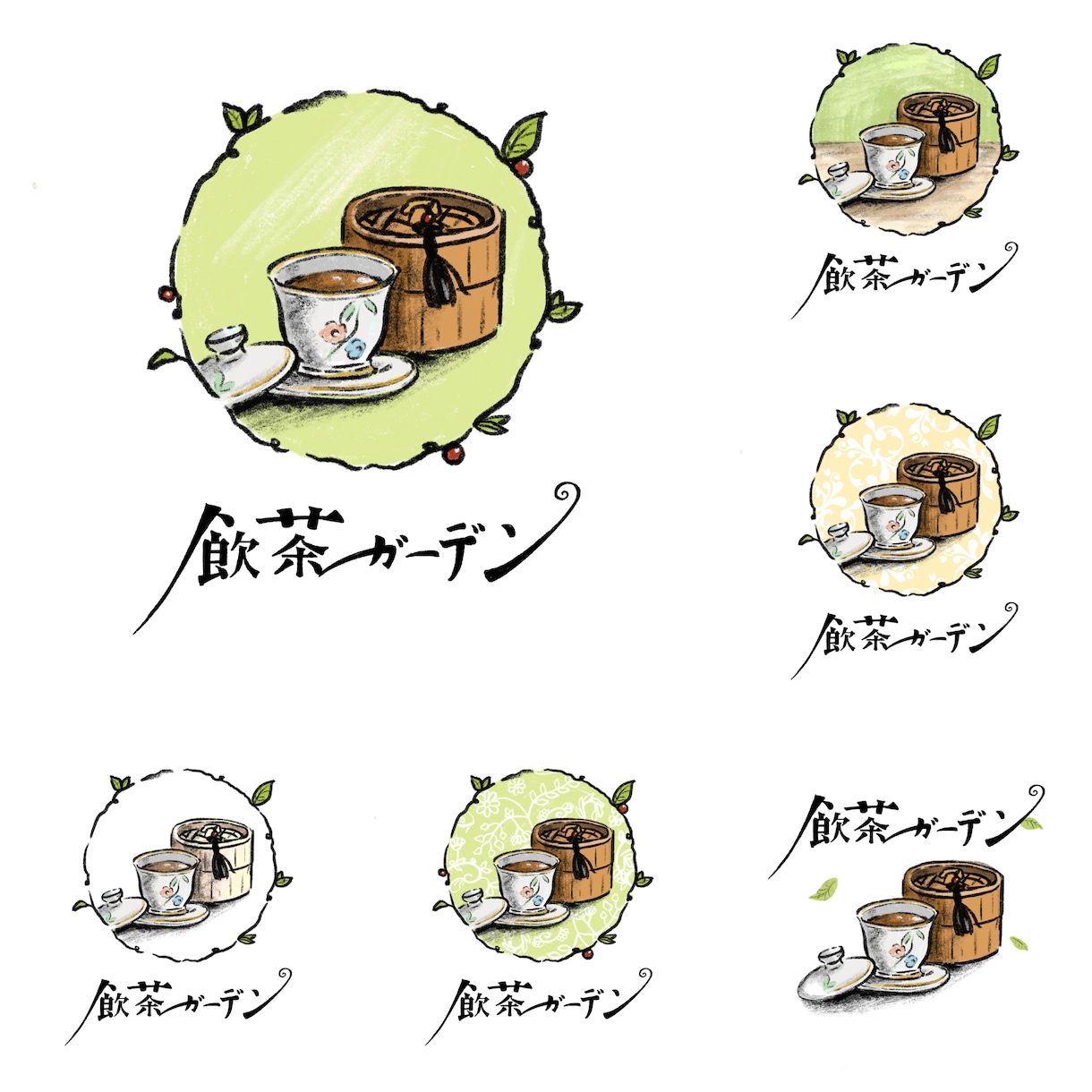 手書きで暖かい印象のロゴをつくります 手作り感のある、親しみ易い、おしゃれなロゴをつくります イメージ4