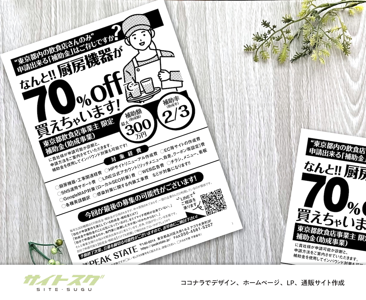 脱！即廃棄！【FAX広告】【ガチでデザイン】します ★そのFAX広告、秒で捨てられてません？ イメージ5