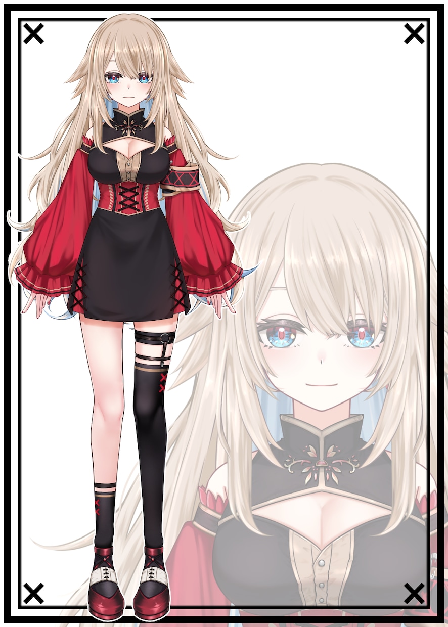 Vtuberさん向け衣装デザインします 新衣装のデザイン等にお困りではないですか？衣装考えます！ イメージ5