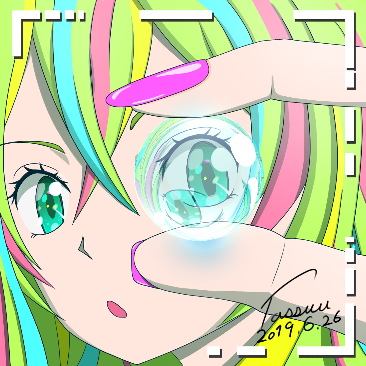 かっこいいアイコン、イラストを描きます アイコン、サムネ、ヘッダー、一枚絵など。 イメージ1