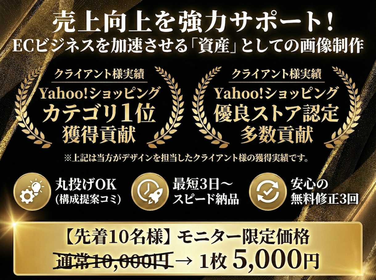 グッドデザイン賞受賞者が売れる商品画像を制作します OPEN記念！【50％OFF】売上UPに繋がる商品画像制作 イメージ2