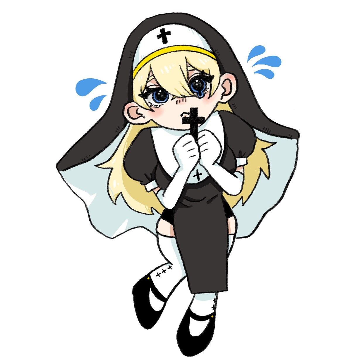 目が特徴的なキャラクターのイラストを描きます イカした個性的なキャラクターを求めている方へ イメージ6