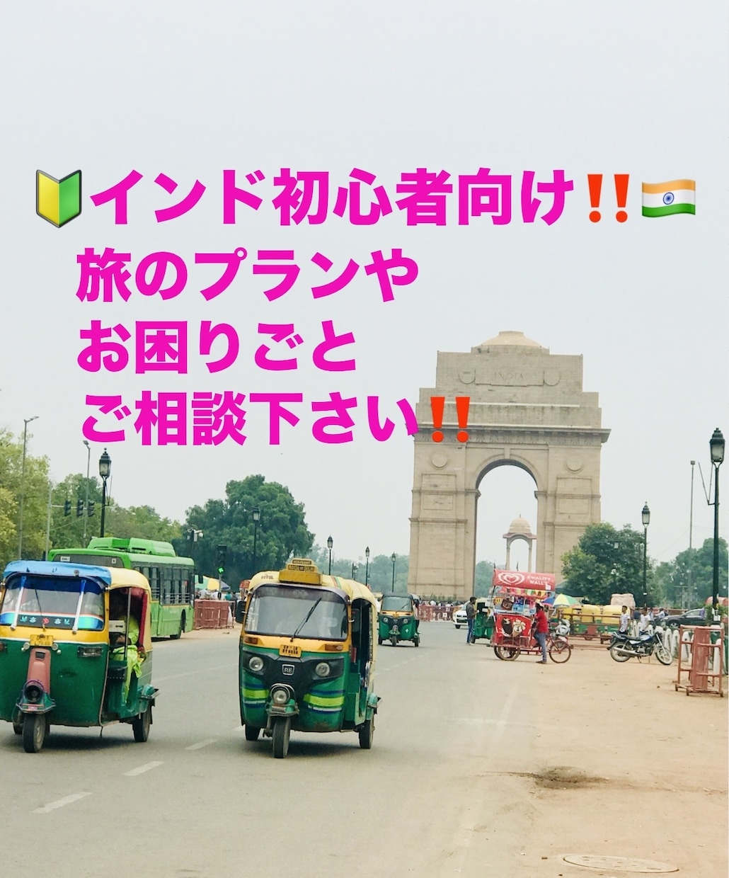 インド旅(初心者向け)アドバイスします インド一人旅４回経験者の身近な体験談アドバイス！ イメージ1