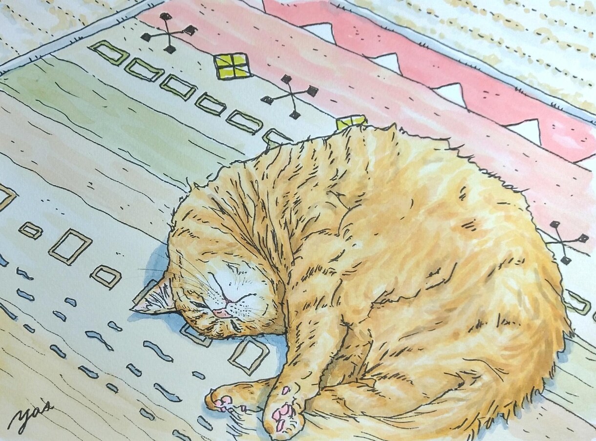 ラフさの中にリアルと優しい風合いの絵をお届けします 実物を見てペンで描いた作品です。下描き無しのライブ感を！ イメージ8