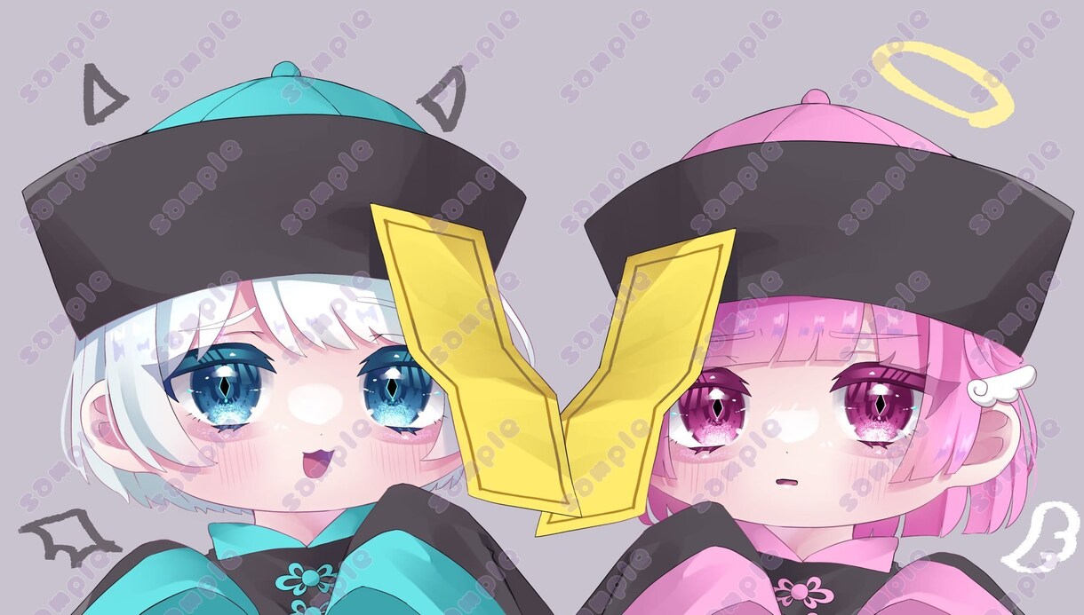 ハロウィンの量産イラスト描きます ハロウィンのためにかわいいイラストを用意してみませんか？ イメージ8