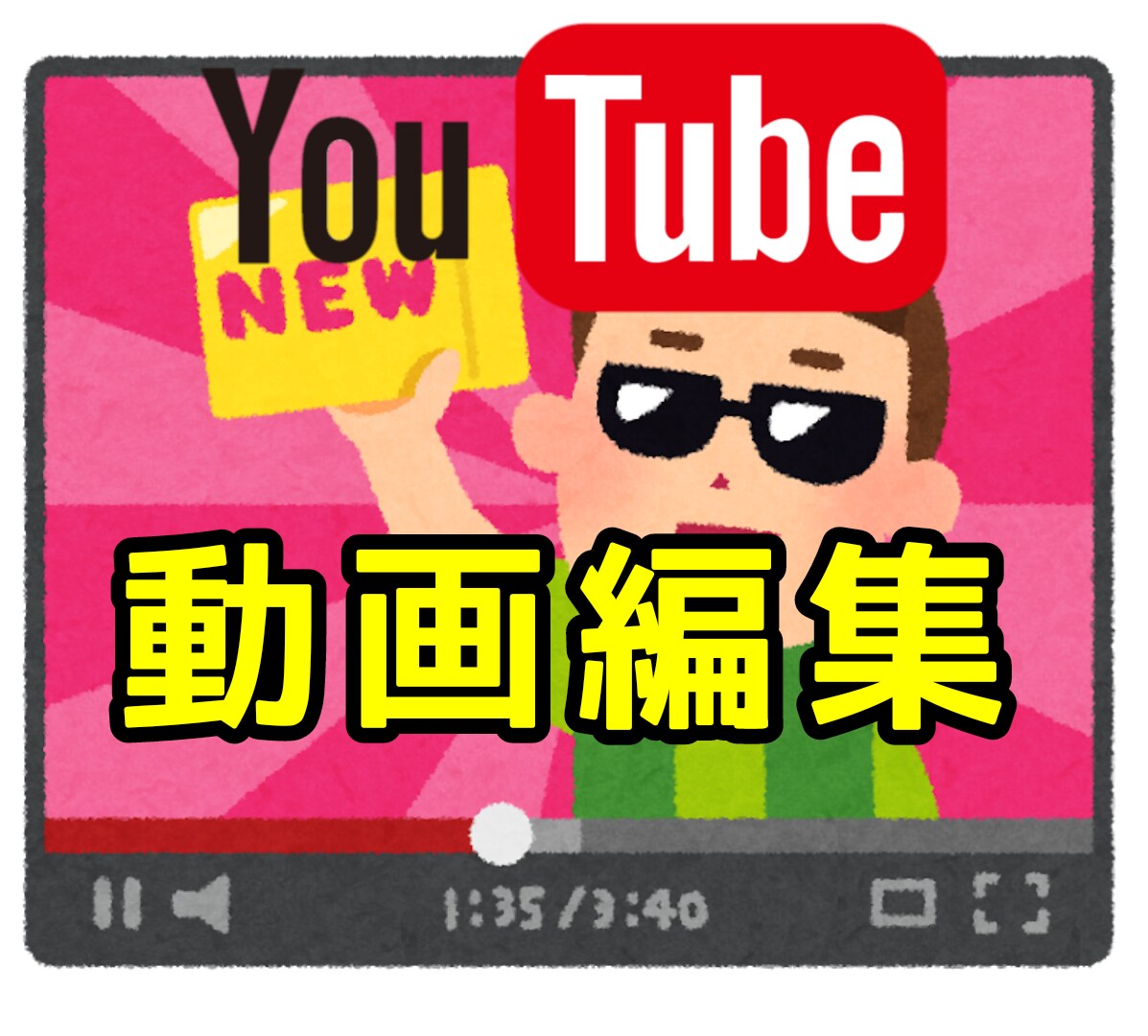 YouTube用の動画、編集します 実績欲しいので最低価格でやります! イメージ1