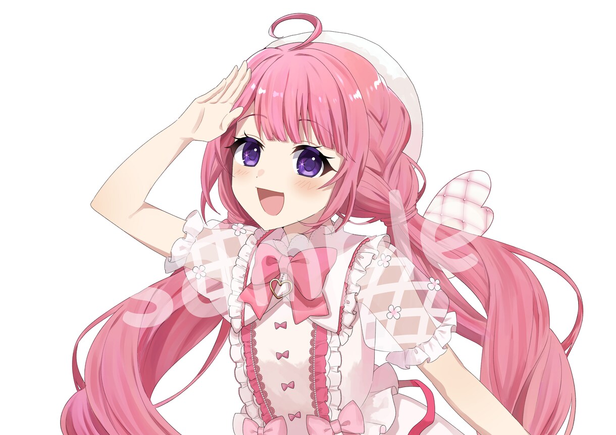 立ち絵、配信用イラストを制作いたします 立ち絵、VTuber、配信用イラストなど幅広くお受け致します イメージ4