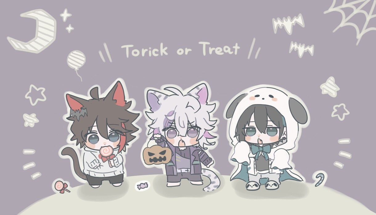 シンプルでかわいい！デフォルメイラスト描きます ✩ 商用利用可！かわいいイラストを作成します！ ✩ イメージ4