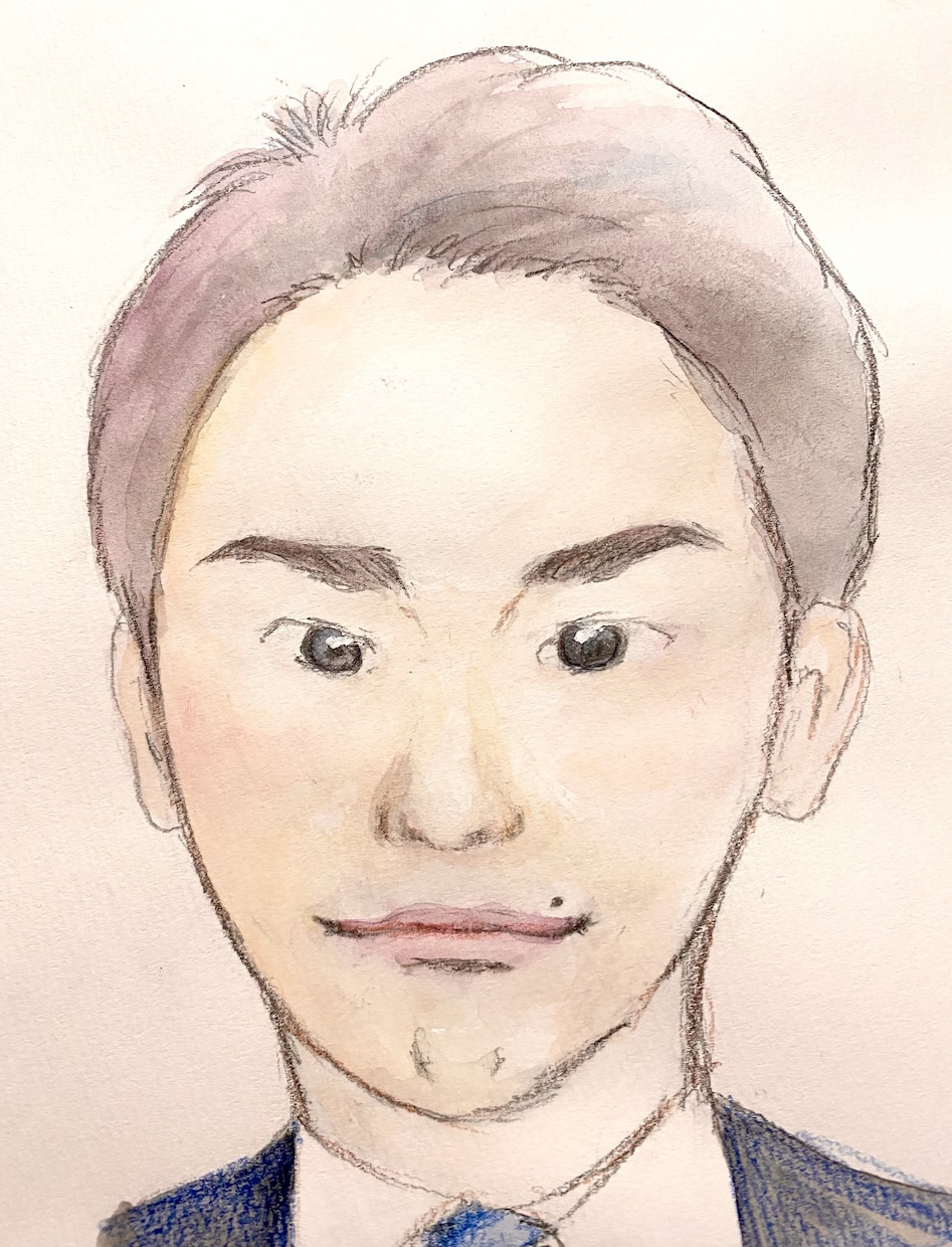 ふんわりリアルタッチの似顔絵を描きます 色鉛筆や水彩色鉛筆を使って手描きします！お任せください♩ イメージ2