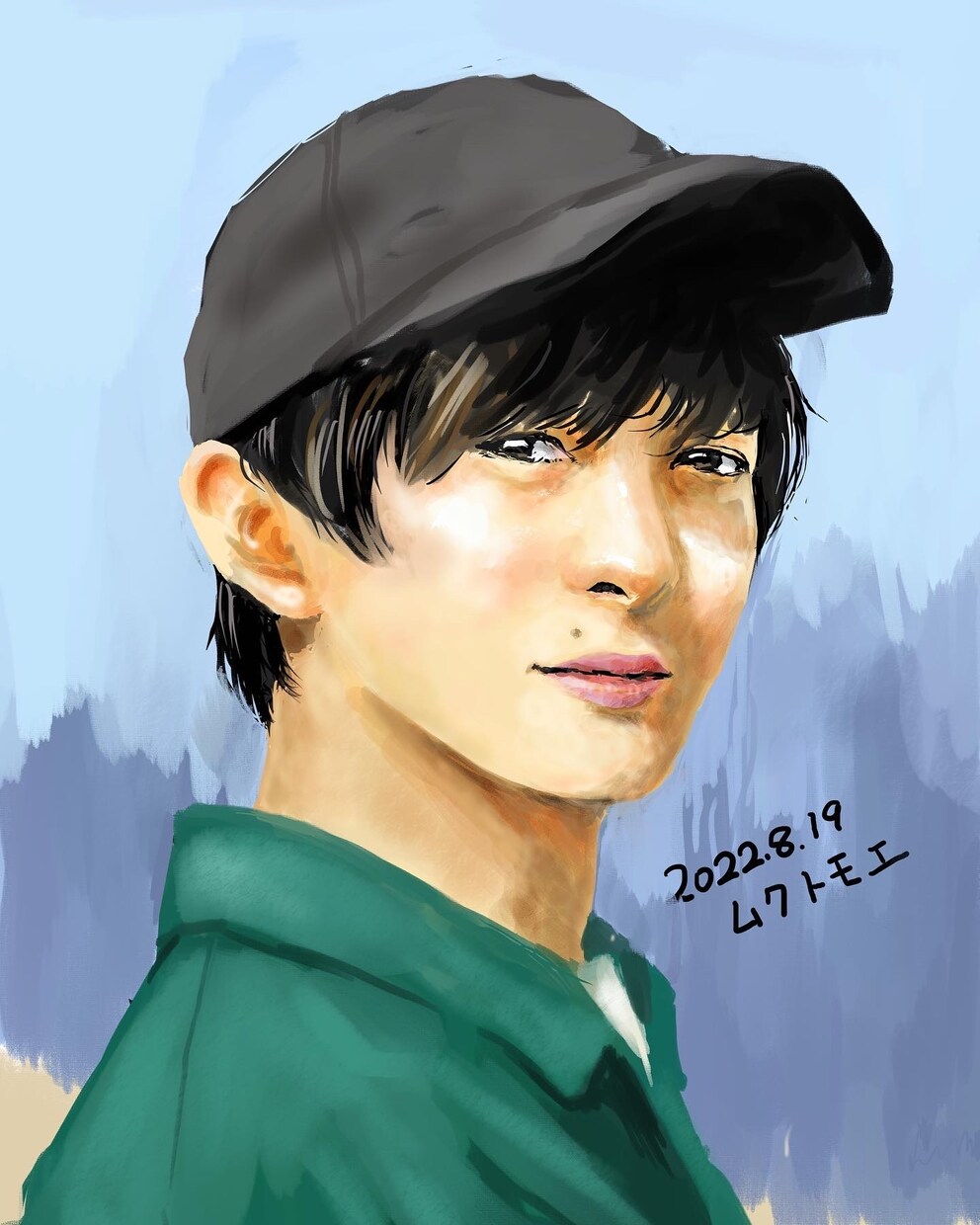 そっくりなデジタル似顔絵作成します ストリート似顔絵師がそっくりの似顔絵を描きます！ イメージ9