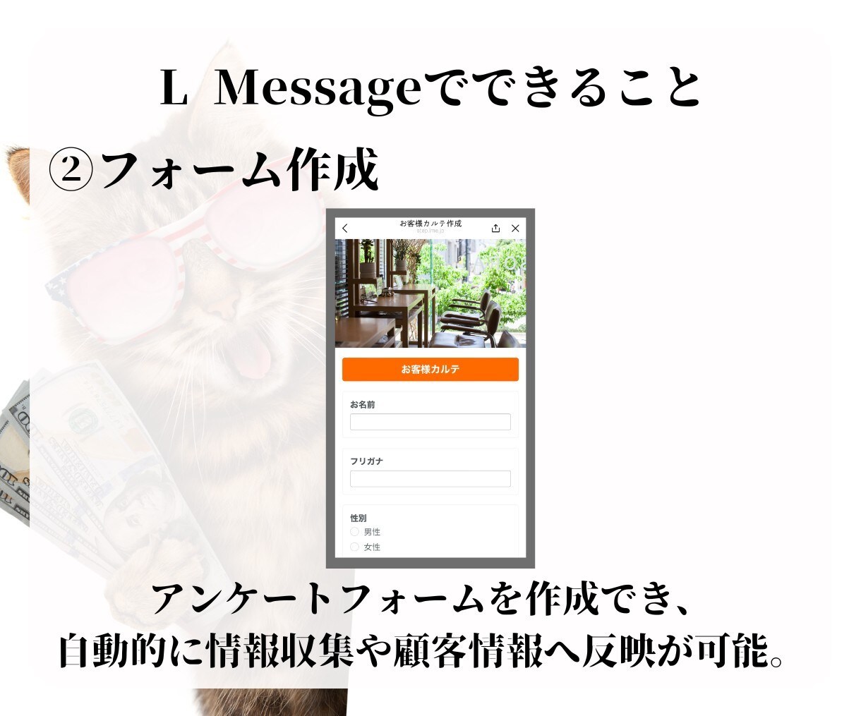 LINE公式アカウント作成もエルメの導入もやります エルメ導入で性能アップしたLINEを制作いたします！ イメージ4