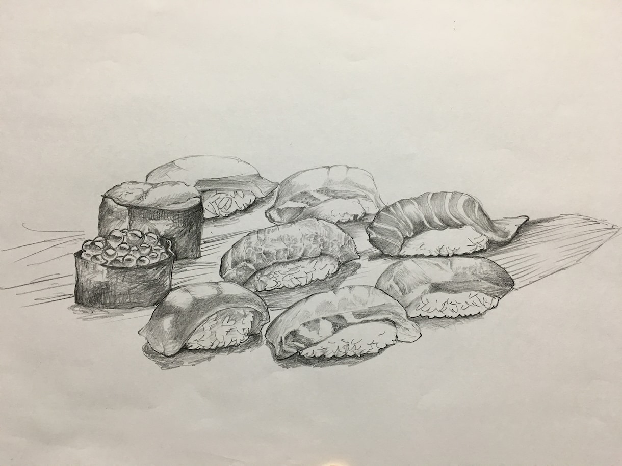 ささっと描きます 静物の鉛筆画、ラフスケッチ、下絵を描きます イメージ3