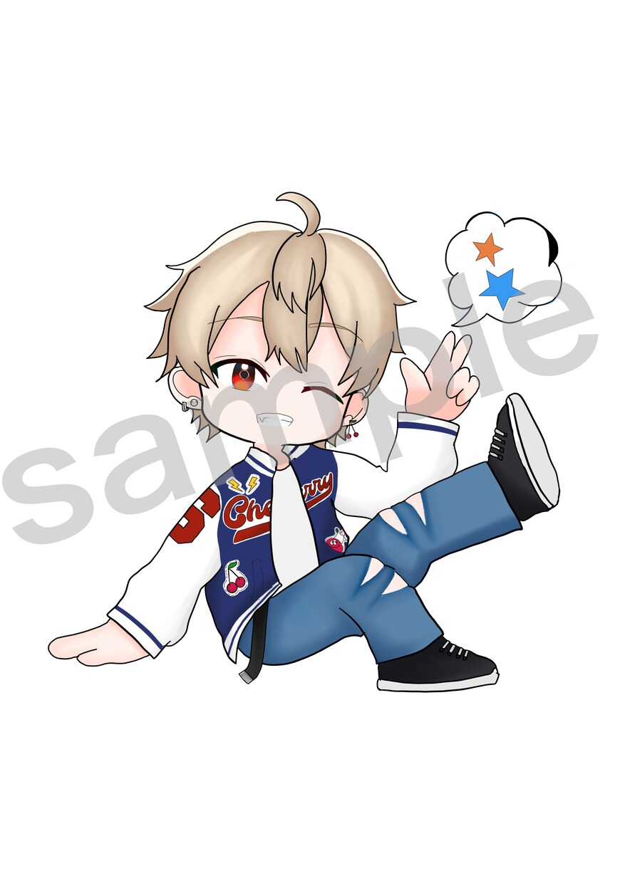 商業依頼OK！SNSアイコン、配信用SDを描きます なんでもござい！キャラクターイラストを描きます！ イメージ3