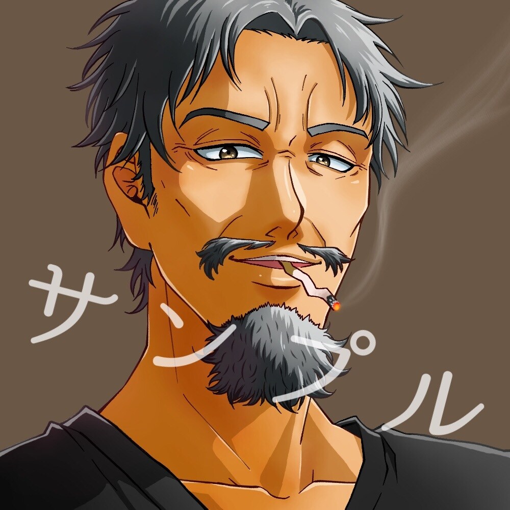 イケメンからイケおじまでアイコンとバナーを描きます こんなタイトルだけど女性も受け付けます イメージ5