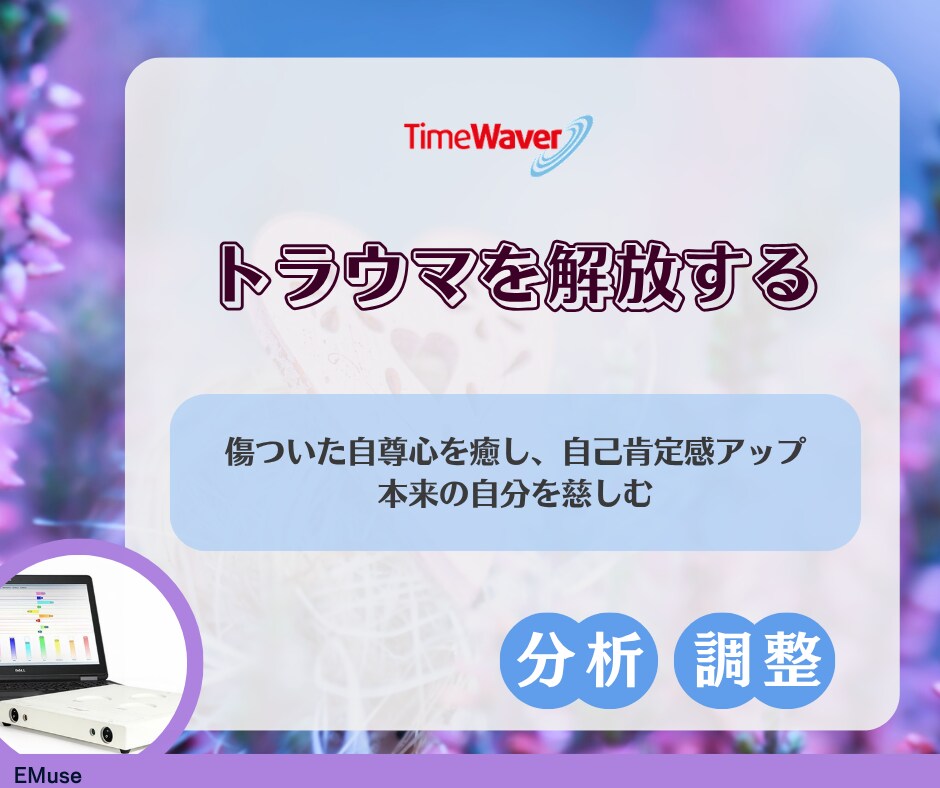 タイムウェーバーでトラウマ分析＆心を癒します 傷ついたままの“わたしの一部”を、そっと解放する イメージ1