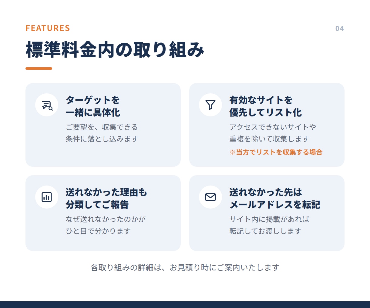 営業メッセージ送信代行します 営業先リスト作成＋フォーム送信をまとめて対応いたします。 イメージ5