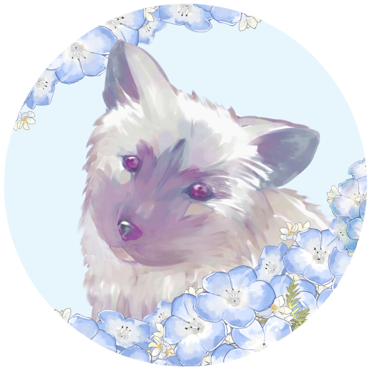 動物の油彩画風イラストを描きます 柔らかな色合いの油彩画風タッチで、丁寧に描きます。 イメージ2