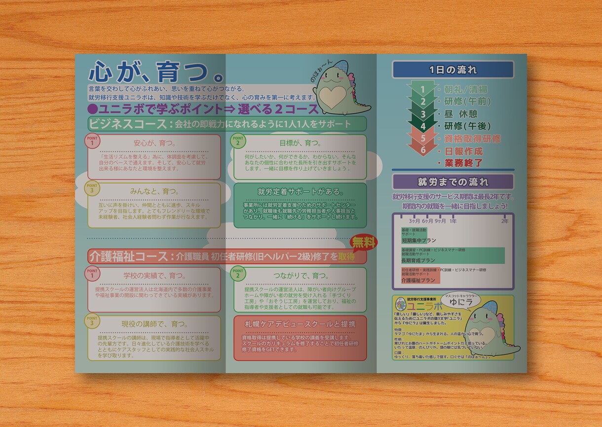 DM、フライヤーなど作成します 目を引く、きれいなDM を作成しませんか？ イメージ2