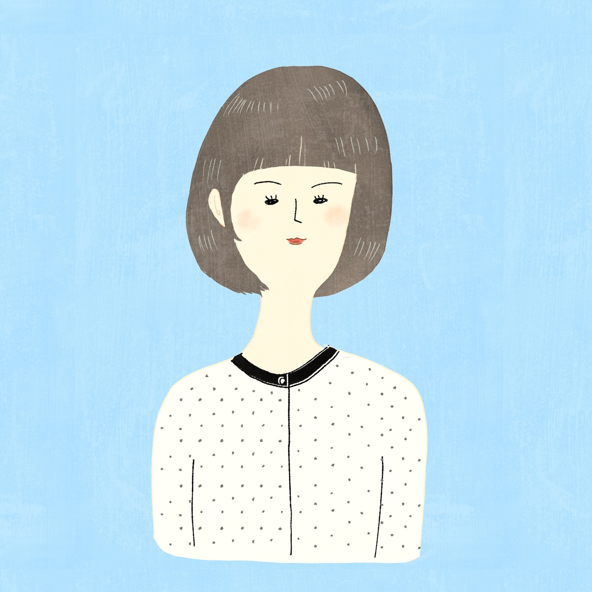 ゆる〜く似せた、人の似顔絵を描きます SNSのアイコンやプレゼントにいかがですか? イメージ2