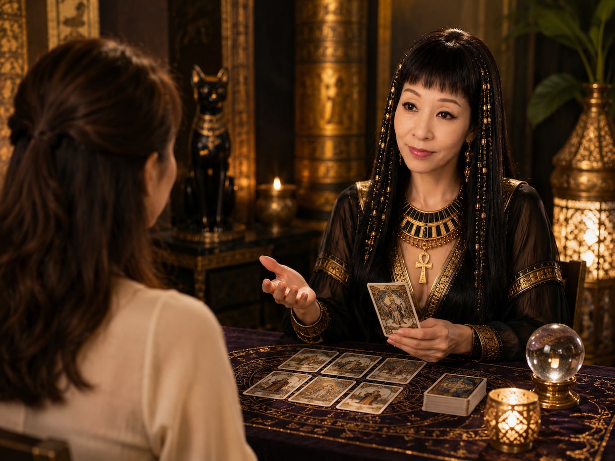 エジプトのCardで愛の真実を解き明かします 霊感とネフェルタリCardで今を深く読み本来のあなたへ戻す イメージ2