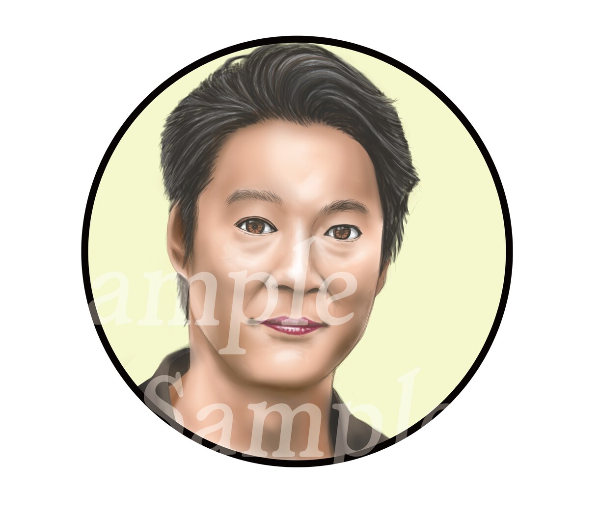 注目集めるリアルな似顔絵お描きします 画像加工ではありません、フリーハンドで描いております。 イメージ3