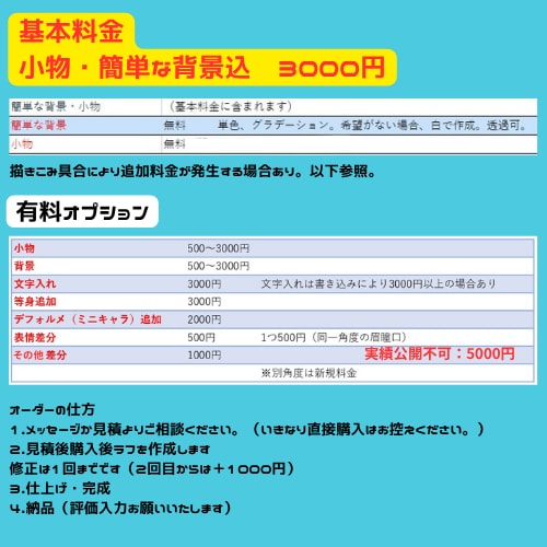 商用利用可★可愛いオーダーメイドキャラ作成します 配信用オリキャラなど☆ミニキャラ･SDキャラも イメージ2