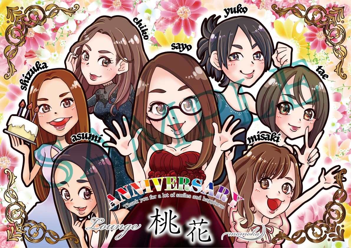 お好みのテイストで似顔絵お描きします 名刺や贈り物に似顔絵を乗せてワンランクアップ！ イメージ5