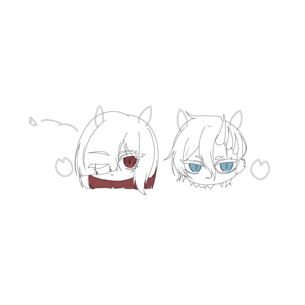 夢絵やペア画、単体イラスト、等身を描きます 男キャラ、角キャラ、和装、胸筋が特に得意です イメージ7